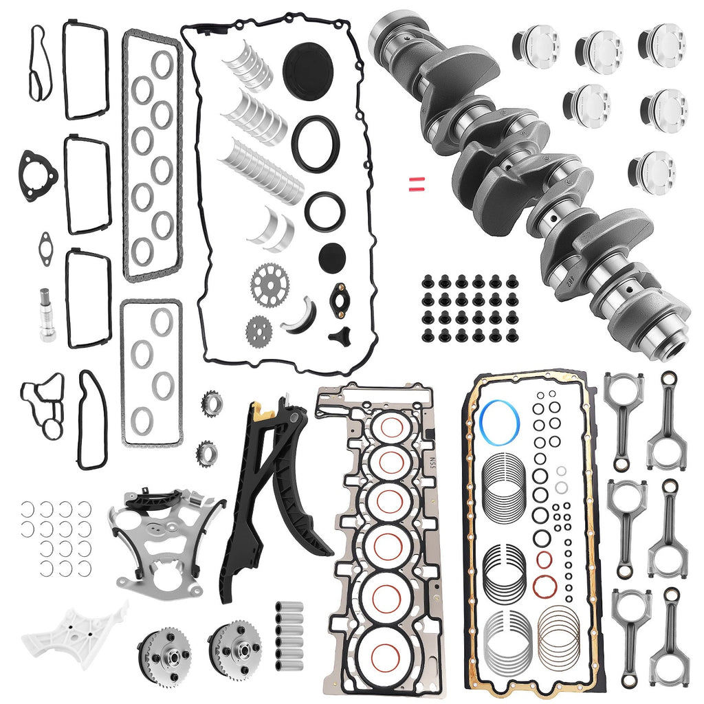 Engine Overhaul Kit for BMW 135i 335i 535i (2009–2018)