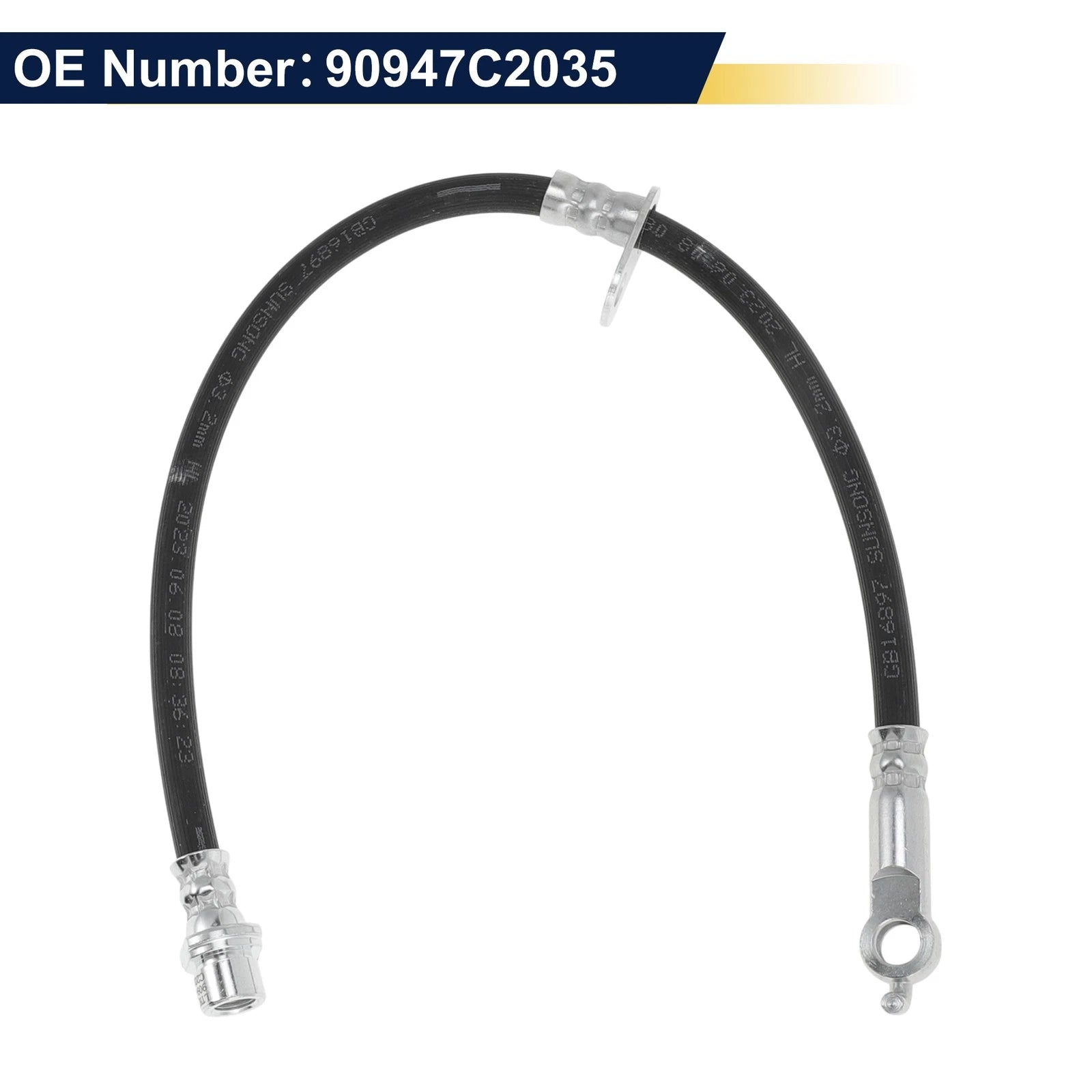 Front Right Brake Hose for Toyota Venza (2012–2025) No. 90947C2035