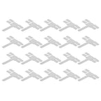 20Pcs Nickel Plated Steel T Shaped Sheets for Battery Welding Machine