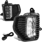 Clear Lens LED Fog Light Lamps for GMC Sierra 1500 (2019–2021)