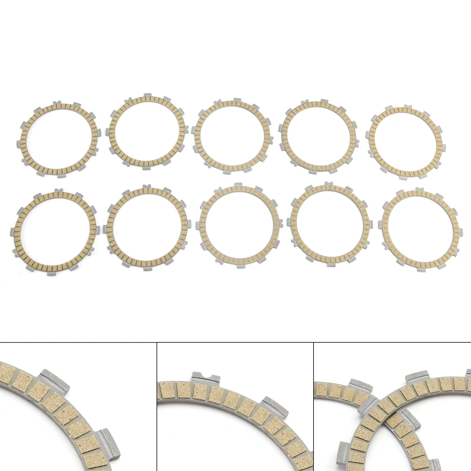 Clutch Friction Plate Kit for Suzuki GSXR1000 (2001–2004), GSX-S1000 (2015–2017)
