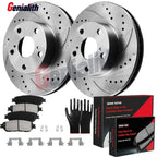 Front Disc Brake Rotors & Pads Kit for Toyota Tacoma (2005–2015)