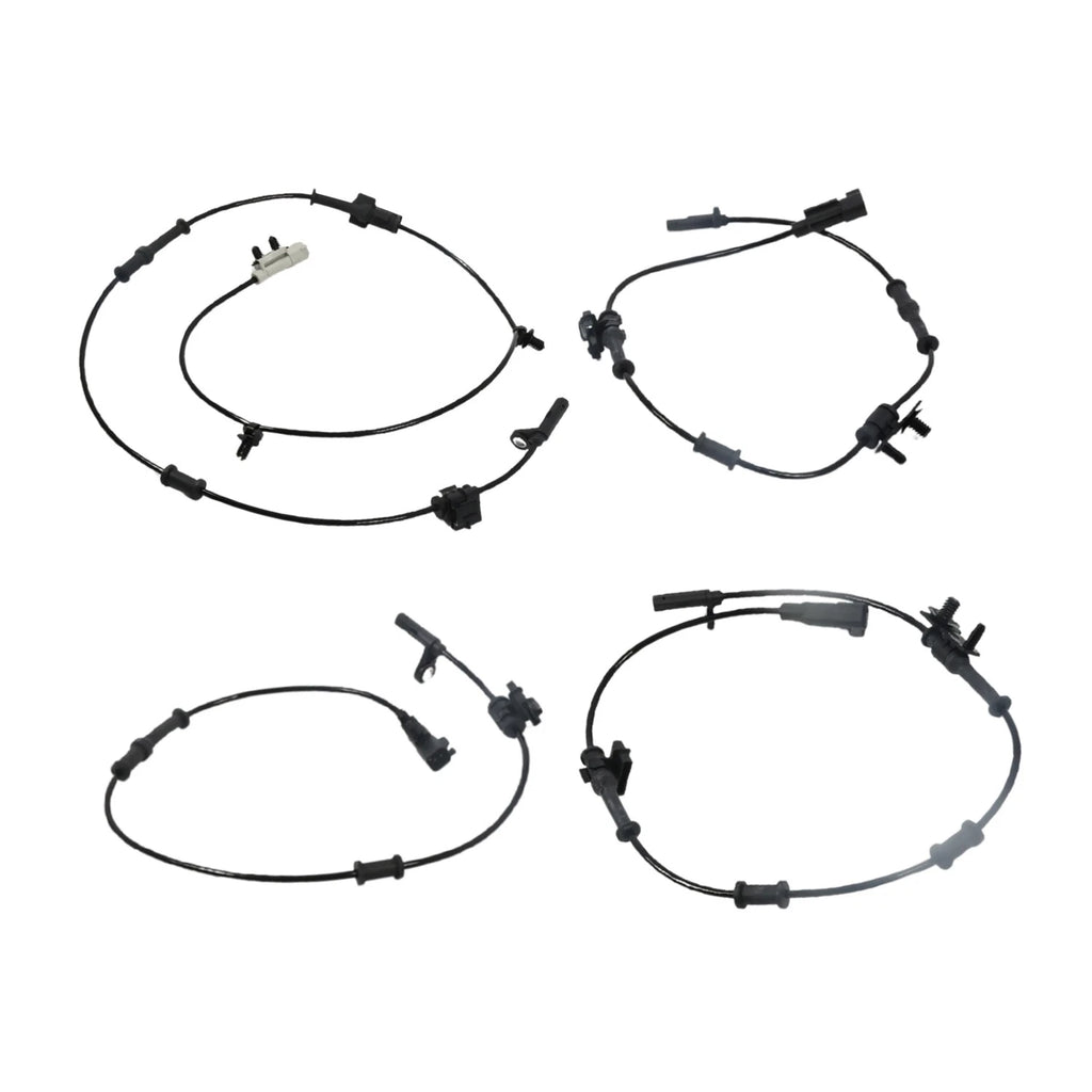 Set of 4 ABS Wheel Speed Sensors for Challenger Charger 300 (2015–2022) RWD