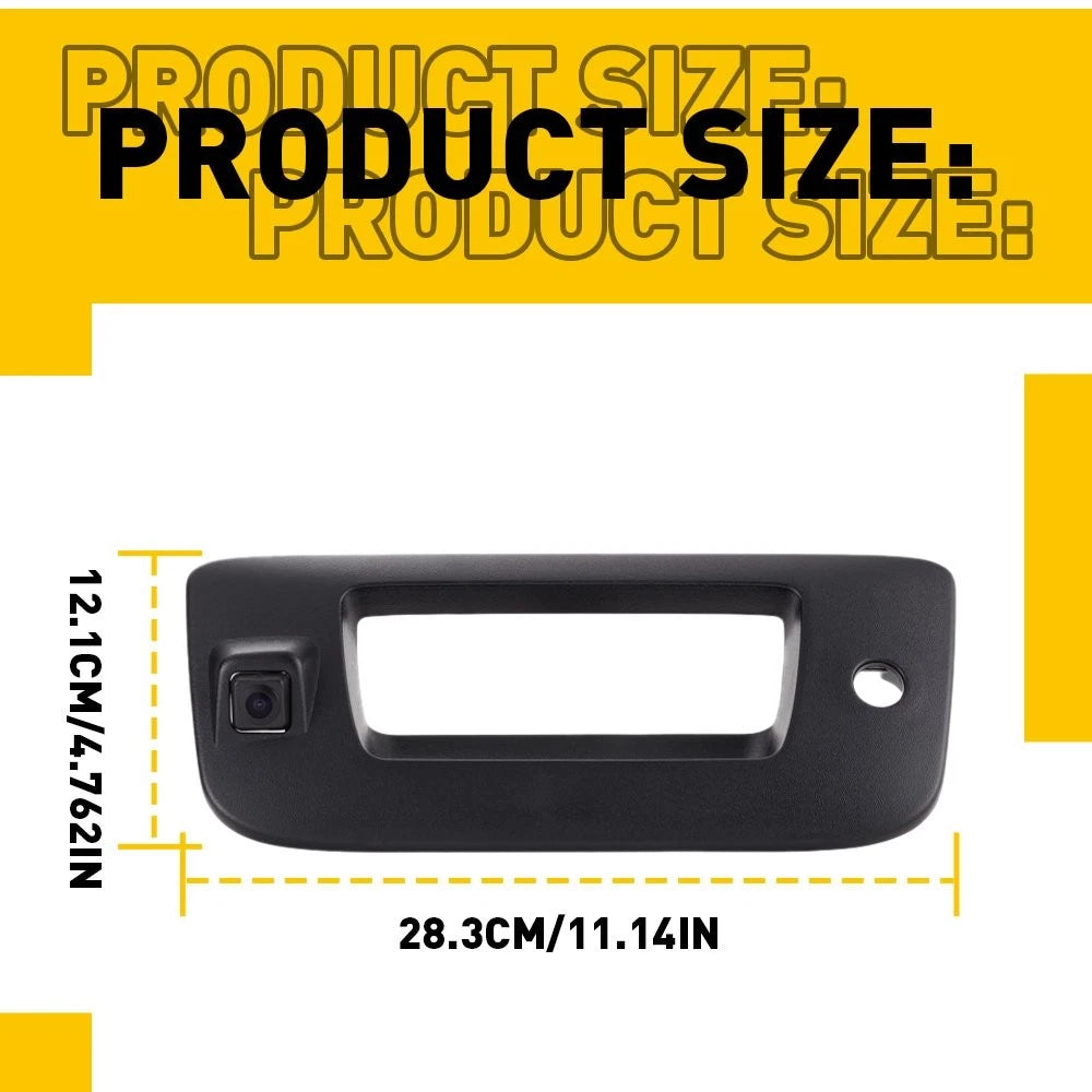 Backup Tailgate Handle Camera for Chevy Silverado/GMC Sierra (2007–2013)