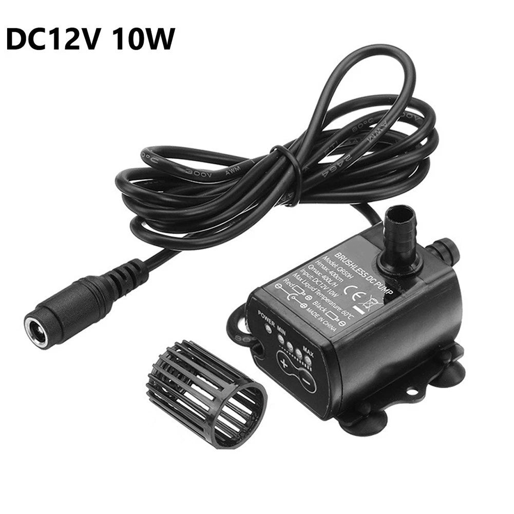 DC12V Brushless Water Pump with Filter for Automotive Applications