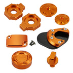 CNC Brake Cylinder Cover Oil Filler Cap Plugs for KTM 125 200 390 Duke (2011–2020)