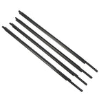 Set of 4 Weatherstrip Window Molding Trim Seals for Toyota Sequoia (2008–2020)