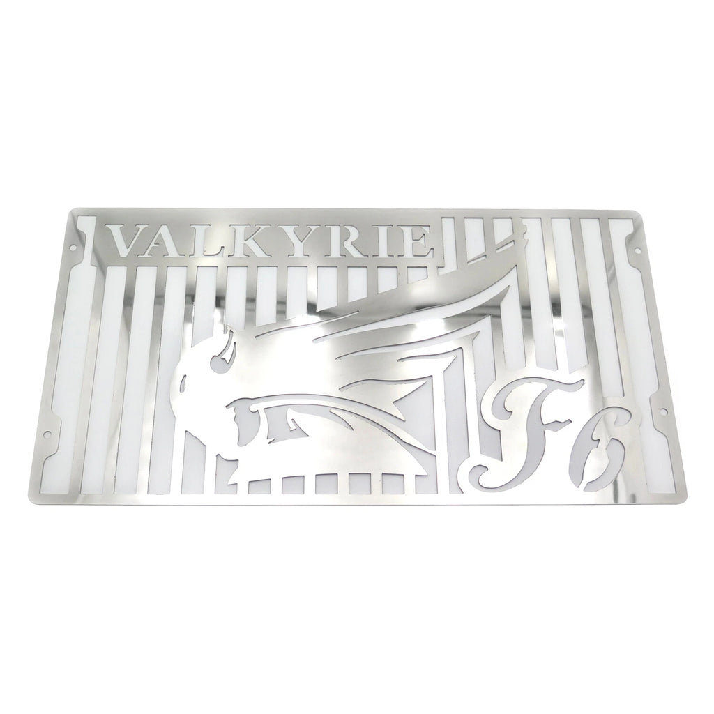 Stainless Radiator Grille Guard Cover for Honda Valkyrie GL1500 (1997–2003) Chrome