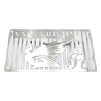 Stainless Radiator Grille Guard Cover for Honda Valkyrie GL1500 (1997–2003) Chrome