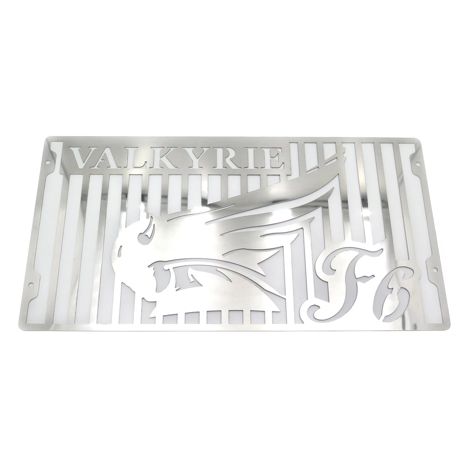 Stainless Radiator Grille Guard Cover for Honda Valkyrie GL1500 (1997–2003) Chrome