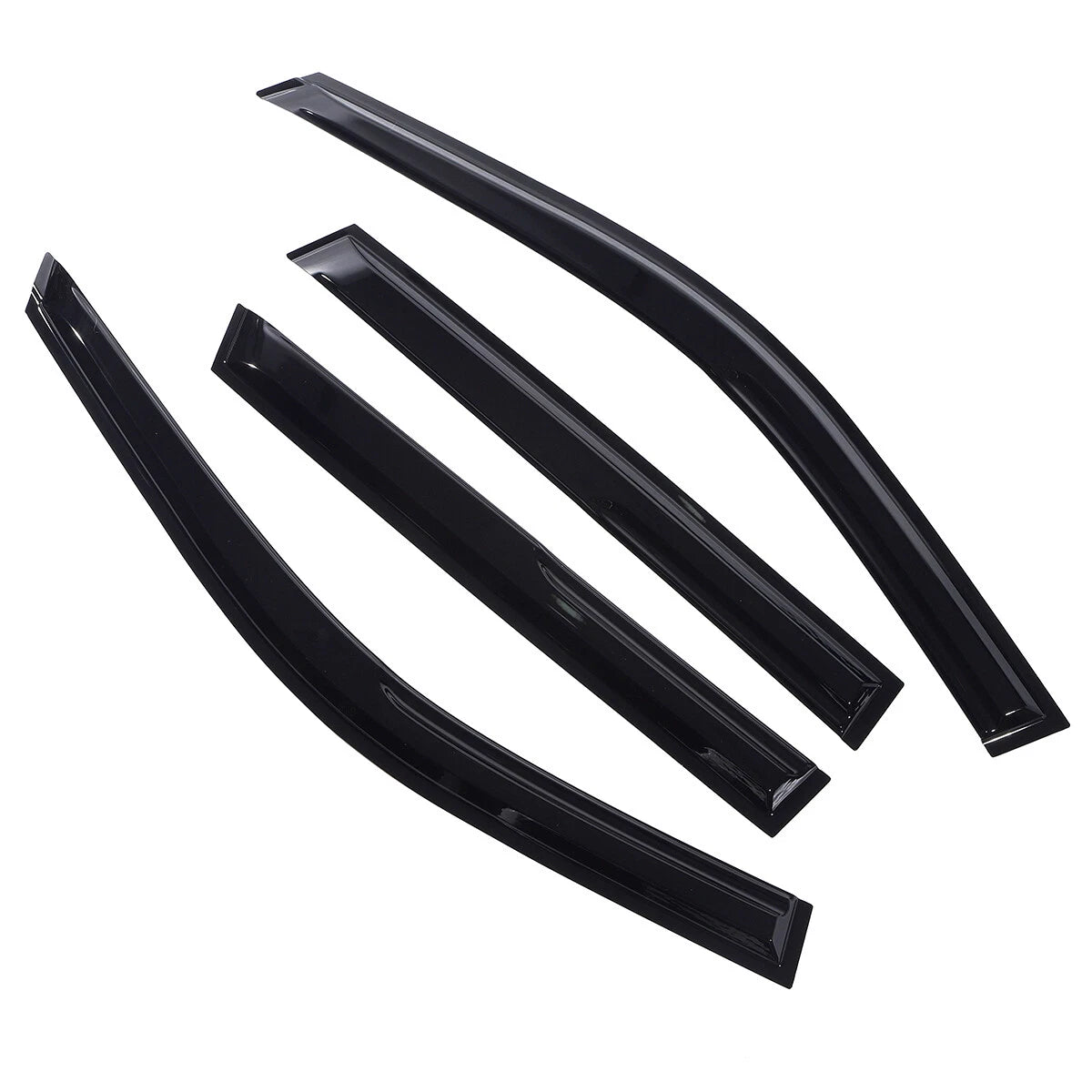 Set of 4 Window Visors for Jeep Grand Cherokee (2011–2021)