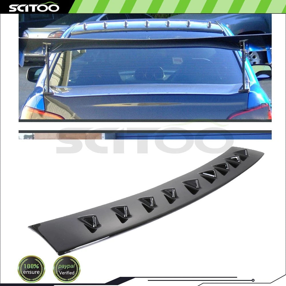 Glossy Black Roof Spoiler Vortex Generator for Subaru Impreza WRX STI (2002–2007)