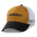 Chino Mesh Back Cap for Kenworth Trucks (Black & Mustard)