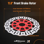 2X Front Brake Rotors for Harley-Davidson Trike (2009-2019) 5mm Thick
