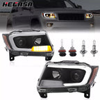 LED DRL Projector Headlights for Jeep Grand Cherokee (2011–2013)