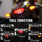LED Tail Tidy Fender Brake Light Turn Signal for Suzuki DRZ400S DRZ400SM (2000–2024)