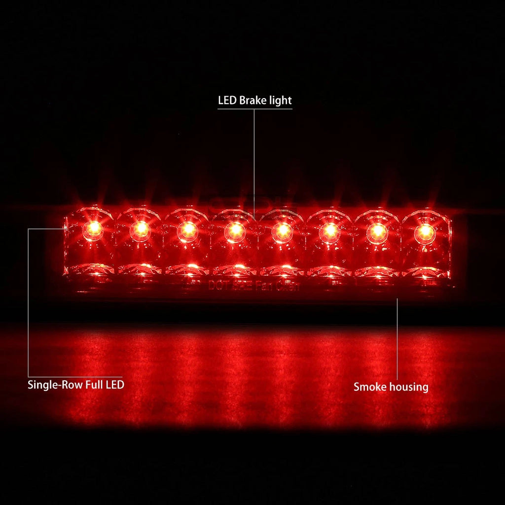LED Third Brake Light for Toyota Tacoma (1995–2015) - Smoked Lens