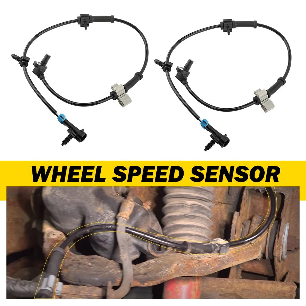 2X Wheel ABS Speed Sensor for Chevy Tahoe Silverado Suburban (2000–2006)