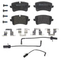 Rear Brake Pad Set & Wear Sensor for Audi A6 Quattro (2012–2018)