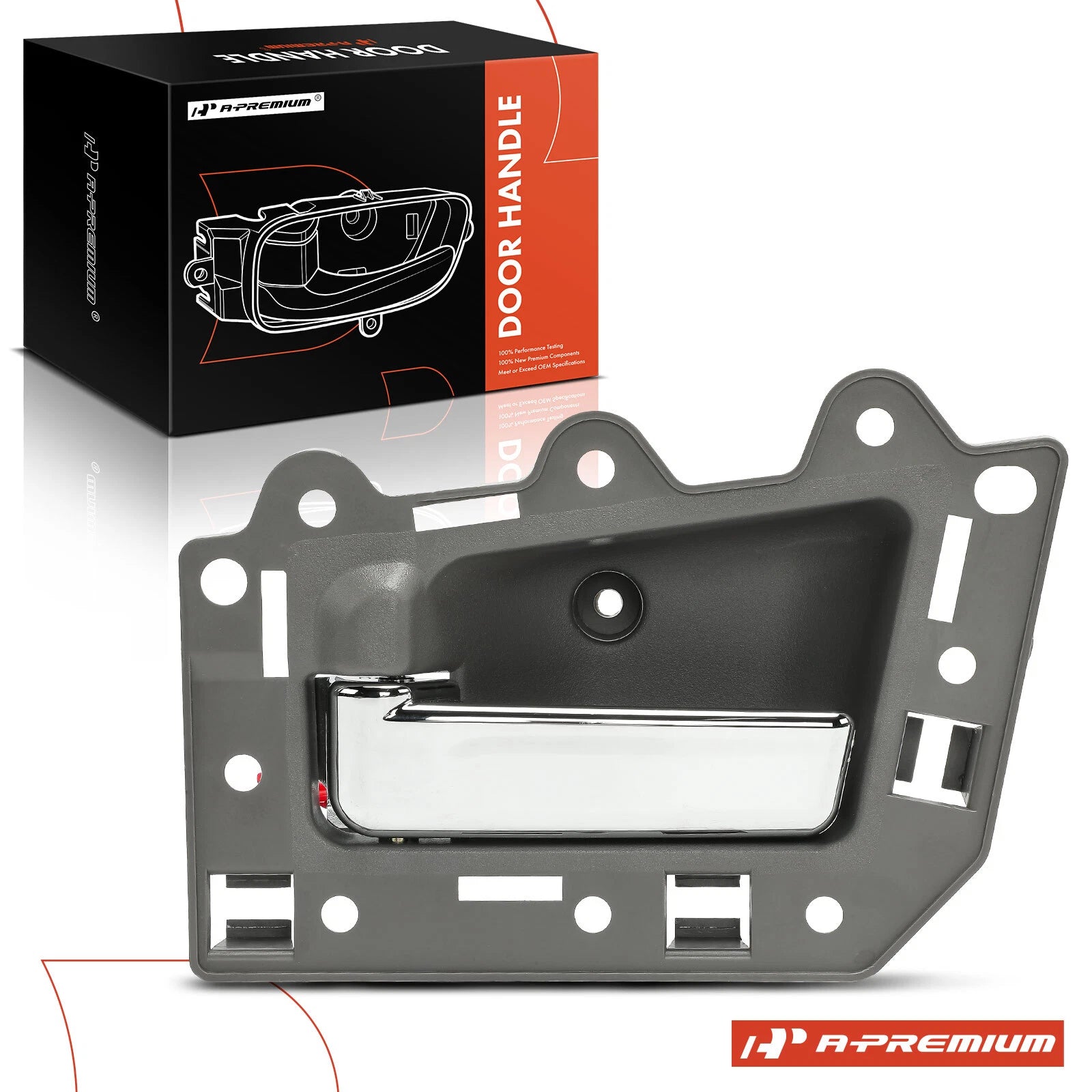 Front Left Gray Interior Door Handle for Jeep Grand Cherokee (2008–2010)