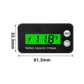 Digital Voltmeter DC 8-100V for Automotive Use with Reverse Polarity Protection
