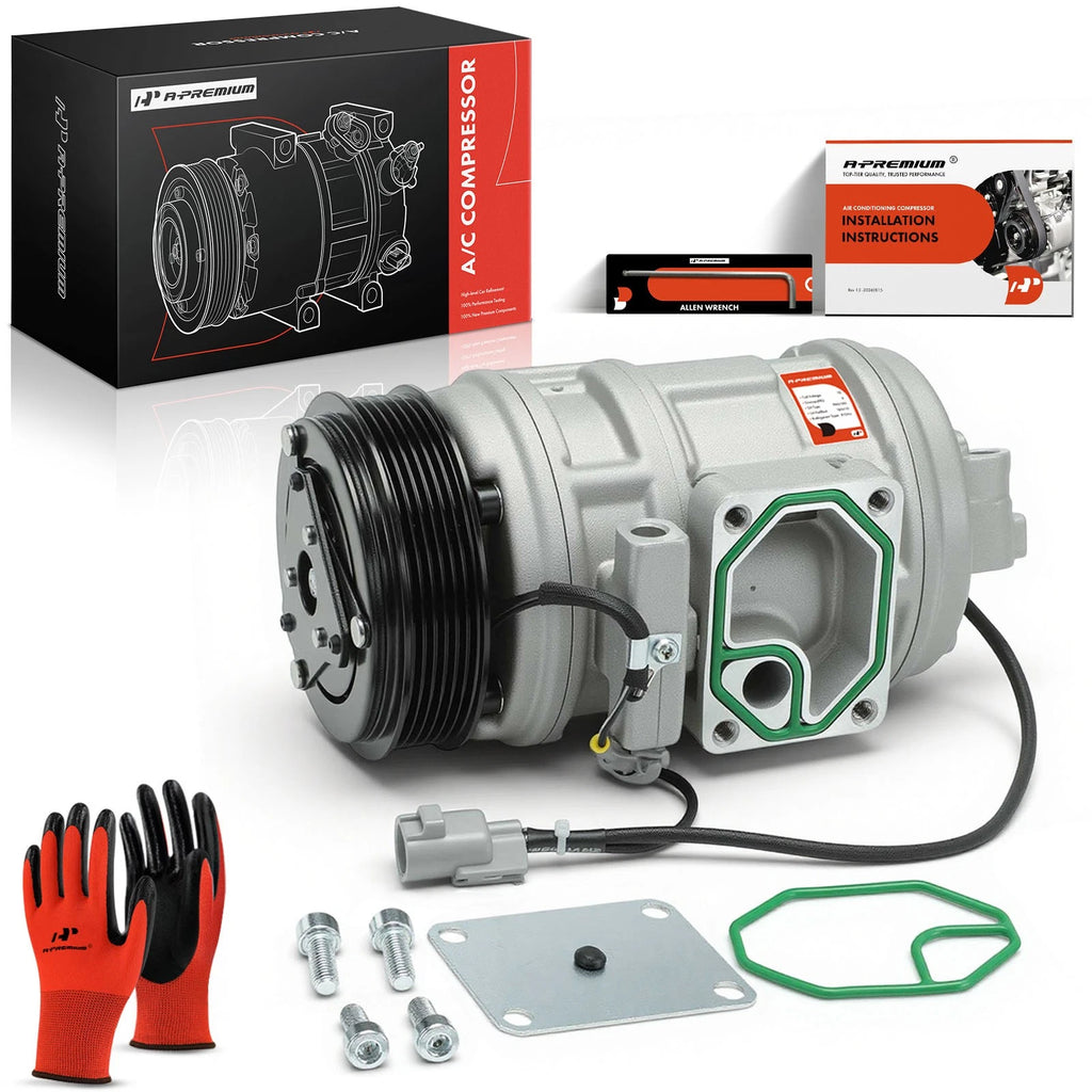 A/C Compressor with Clutch for Toyota Land Cruiser and Lexus LS400 (1998–2007)