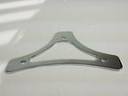 Sissy Bar Backrest Pad Mount Flat Plate for Harley-Davidson Touring