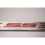Stainless Steel Plate Frame with Black Brushed SS Inlay for 2010–2013 Chevy Camaro