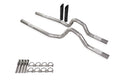 Dual Exhaust Kit 2.5" for GM C/K 10 (1981–1987) Rear Exit BW Tips