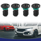 Set of 4 ABS Auto Engine Oil Drain Plugs for Mercedes-Benz C63 (2016) 0029902017