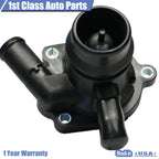 Engine Coolant Thermostat with Water Inlet for Buick Encore, Chevrolet Cruze