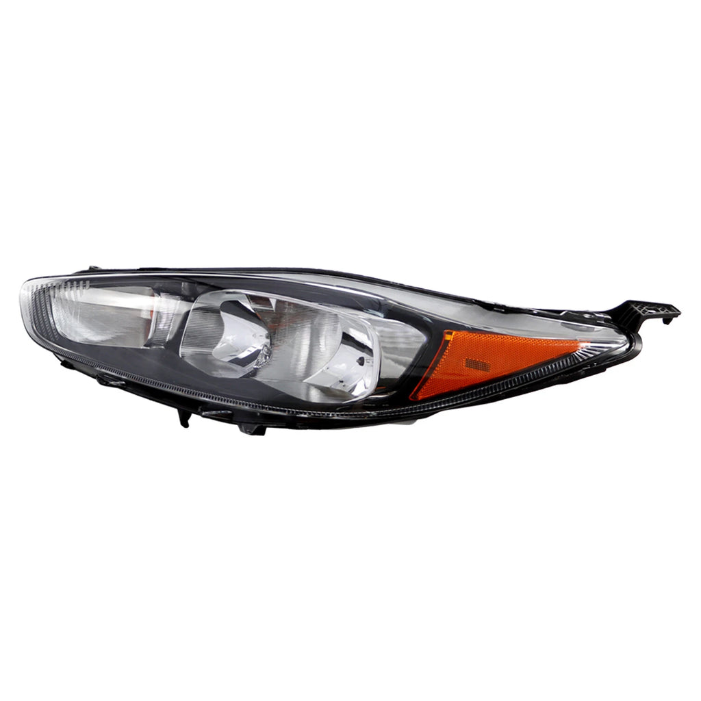 Headlight Pair for Ford Fiesta (2014–2019) - Left + Right - Black