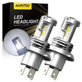 AUXITO H4 9003 HB2 LED Headlight Bulb Combo Kit for