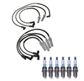 Denso 7mm Wire Set & 6 Iridium Spark Plugs for Dodge 3.9 V6 (0.044)