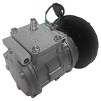 A/C Compressor with Single Groove & Clutch for John Deere Excavator