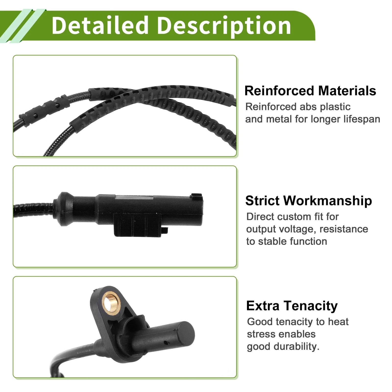 ABS Wheel Speed Sensor No. 34526784618 for BMW Z4 (2009–2016)