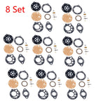 Set of 8 Carburetor Gasket Kit for Poulan Weedeater (RK-88HL)