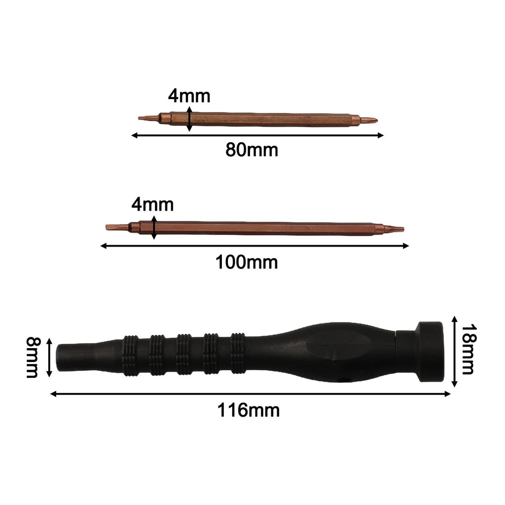 12-in-1 Magnetic Screwdriver Set for Special Screws