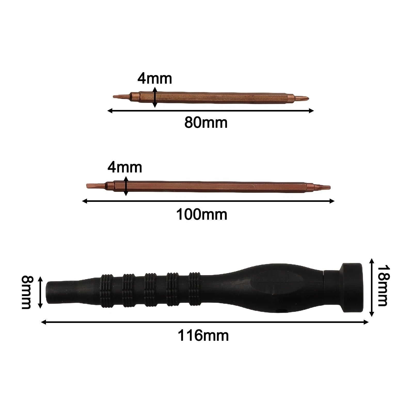 12-in-1 Magnetic Screwdriver Set for Special Screws