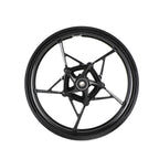 Glossy Black Front Wheel Rim for Kawasaki Z400 Ninja 400 (2018–2023)
