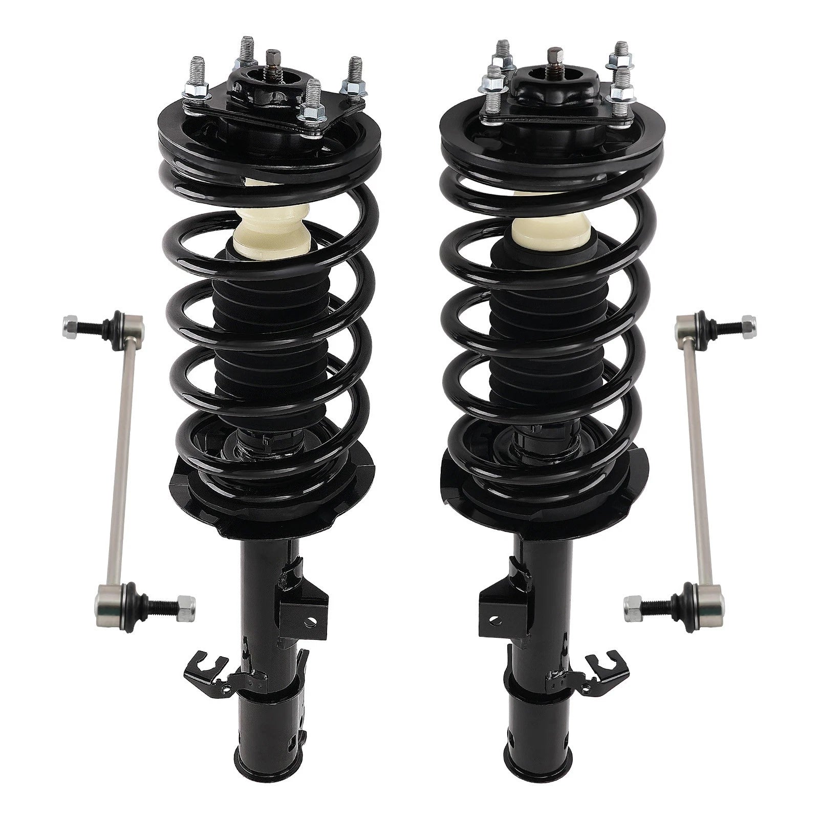 4X Front Strut w/ Sway Bar End Link Assembly for Mercury Mariner (2005–2011)