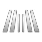 6Pc Chrome Pillar Post Covers for 97-03 Bmw 5 Series - Upgrade Your Auto P1124