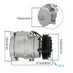AC Compressor with Clutch for Honda Odyssey Pilot (2005–2008)
