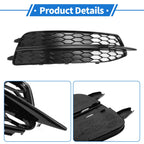 1pc Fog Light Grill for Audi A6 C7 (2011–2014) No. 4G0807682D Black