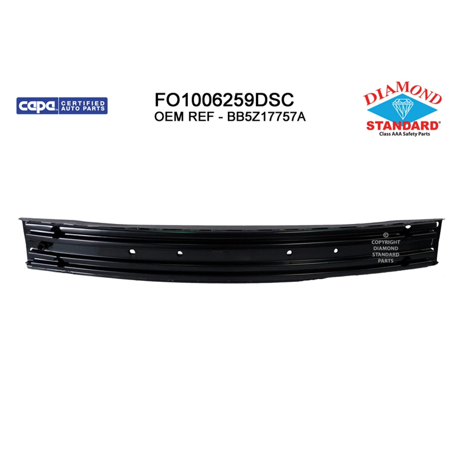 Replacement Steel Front Bumper Impact Bar for See compatibility Chart (????–????)