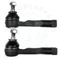 2X Front Steering Outer Tie Rod Ends for Kia Sedona (2002–2005)