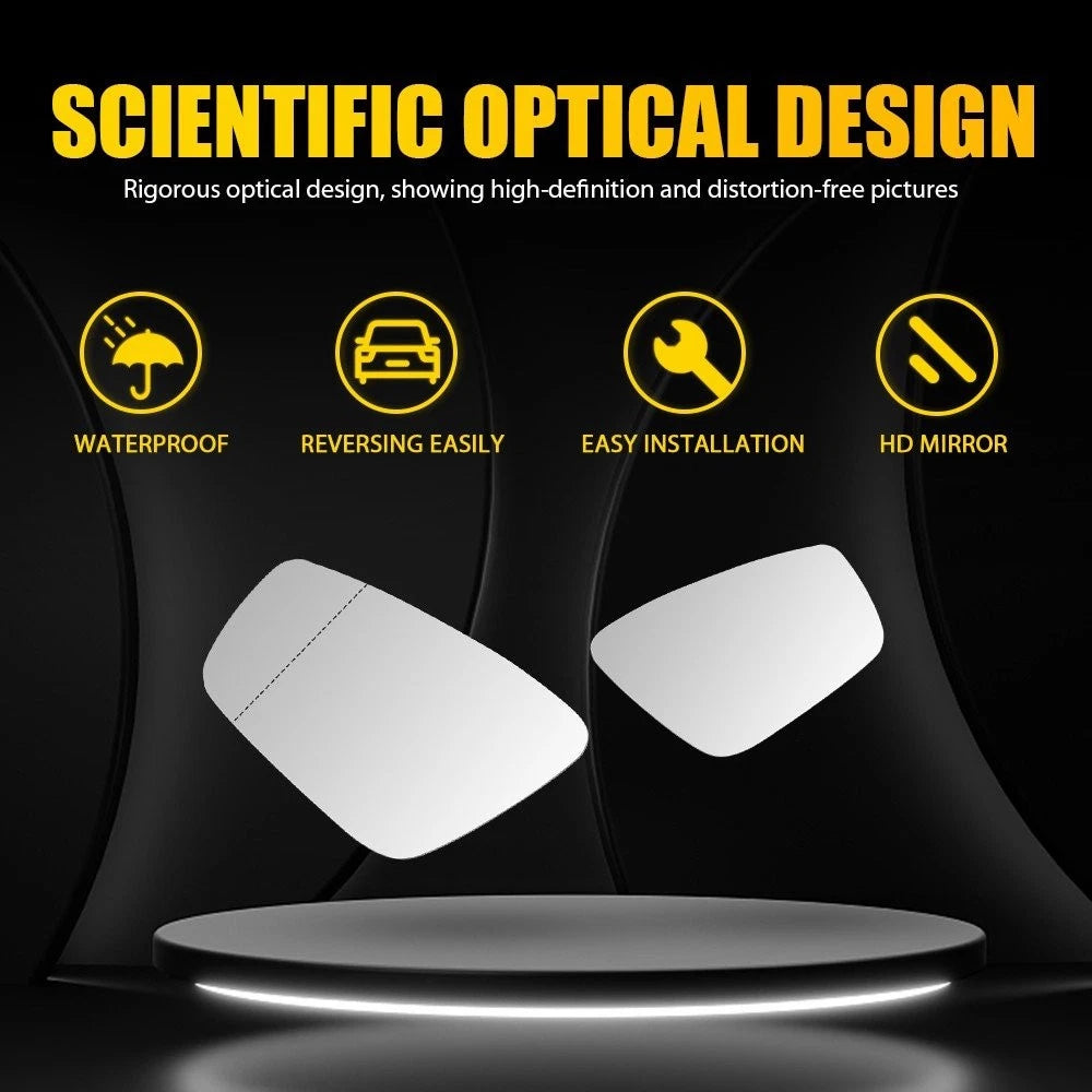 Heated Door Mirror Glass for Volkswagen Passat (2012–2015)