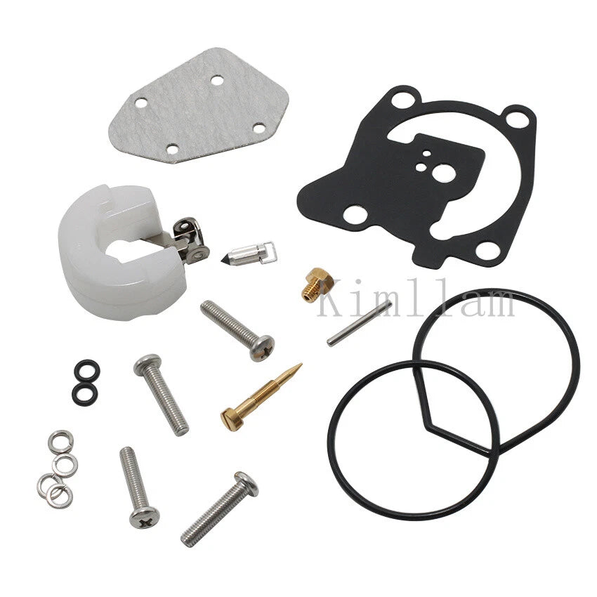 Carburetor Repair Kit for Yamaha Outboard 40HP (66T-W0093-01, 66T-W0093-00)