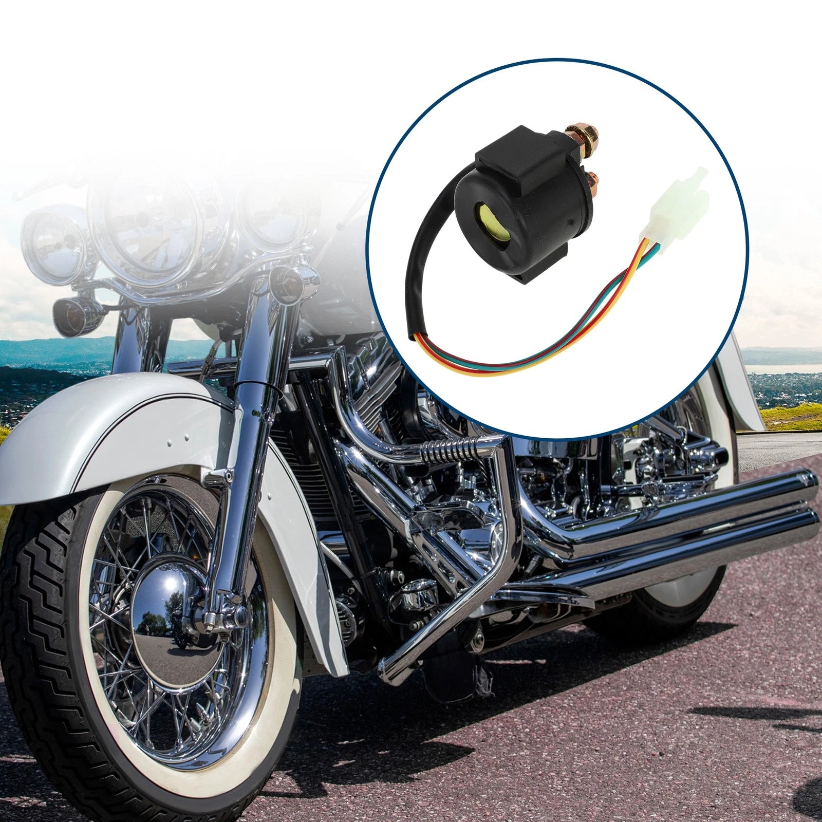 1 Pc Auto Relay 2 Pins Waterproof for Honda GL1800 Gold Wing (2001–2021)