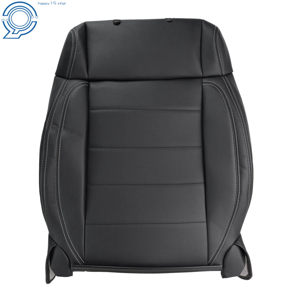 Left Front Seat Back Cover for Jeep Wrangler (2007-2012) Synthetic Leather